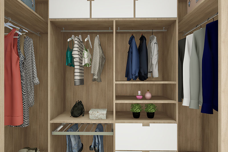 Closet em madeira