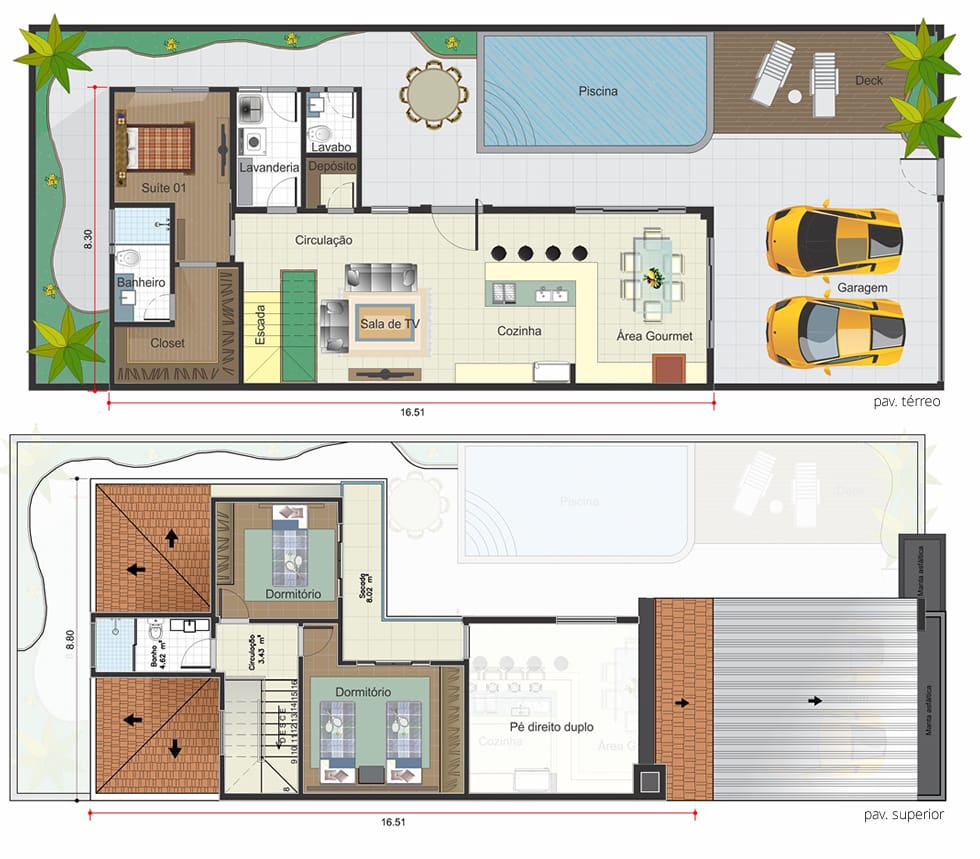 Planta De Sobrado Com Quarto No T Rreo Projetos De Casas Modelos Planta De Sobrado Com Quarto No T Rreo Projetos De Casas Modelos