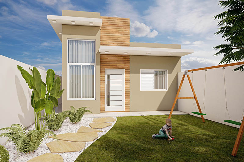 Projeto Minha Casa Minha Vida com suíte 