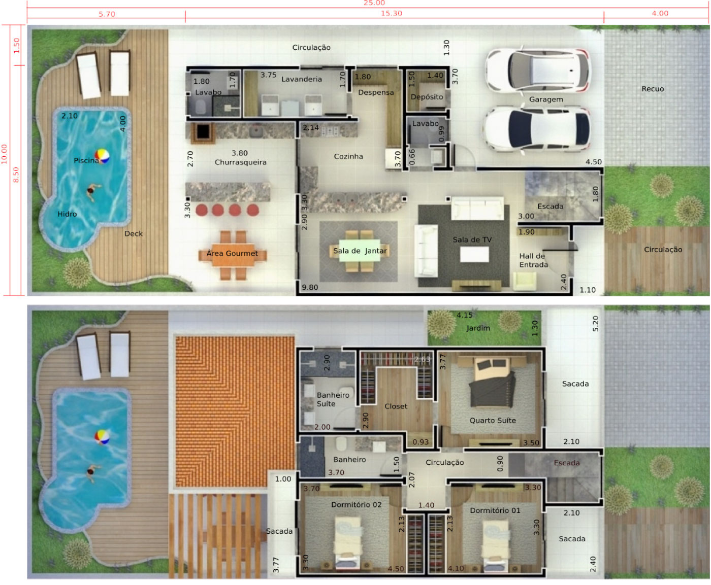 planta-de-sobrado-com-piscina-e-deck-projetos-de-casas-modelos-de