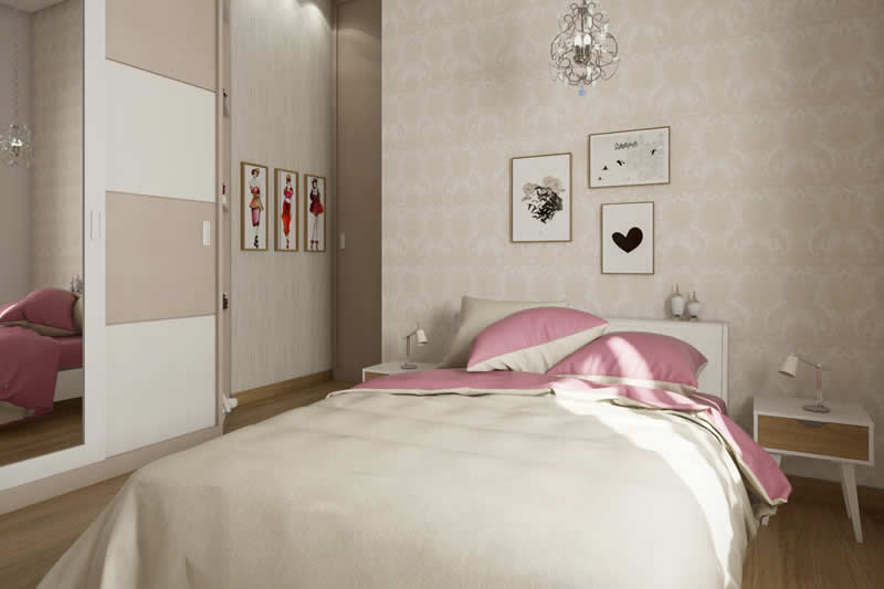 Quarto rosa