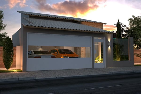 Planta De Casa Terrea Com 3 Quartos Projetos De Casas Modelos