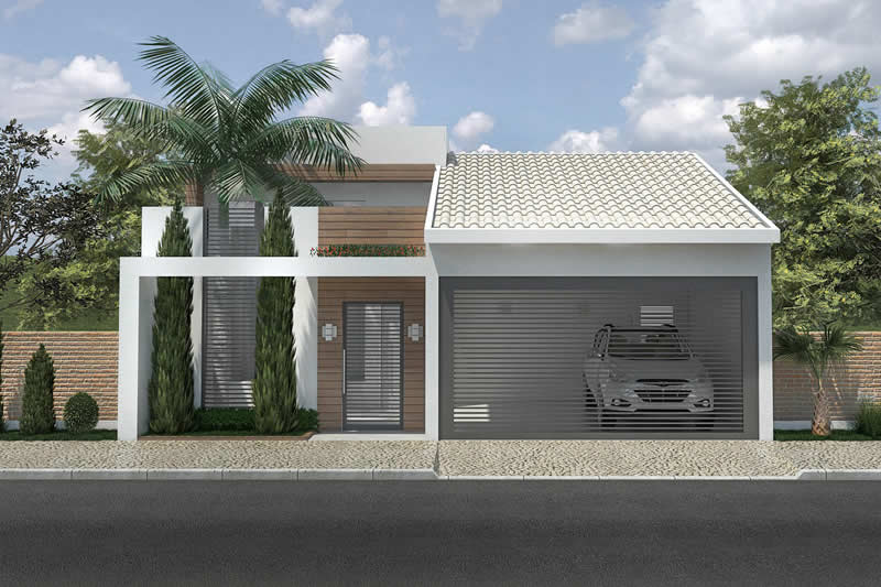 Planta De Casa Terrea Com 3 Suites Projetos De Casas Modelos De