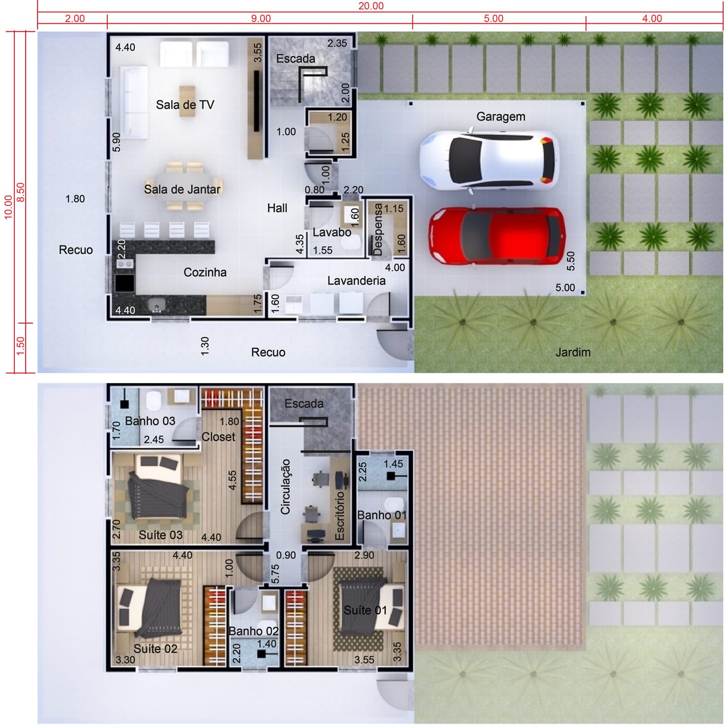 Planta De Casa De Campo Projetos De Casas Modelos De Casas E